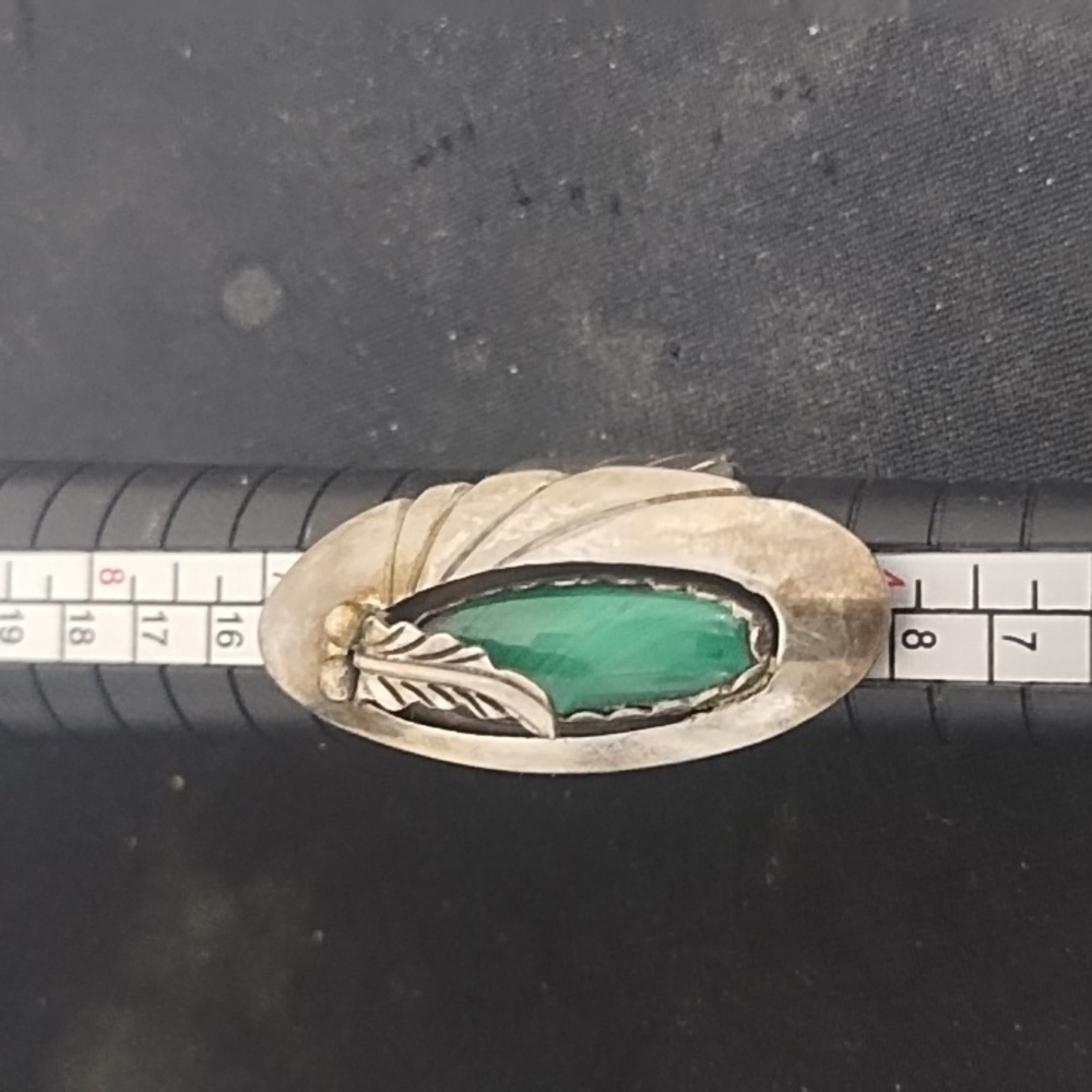 Signed Sterling Native American Ring - image 5